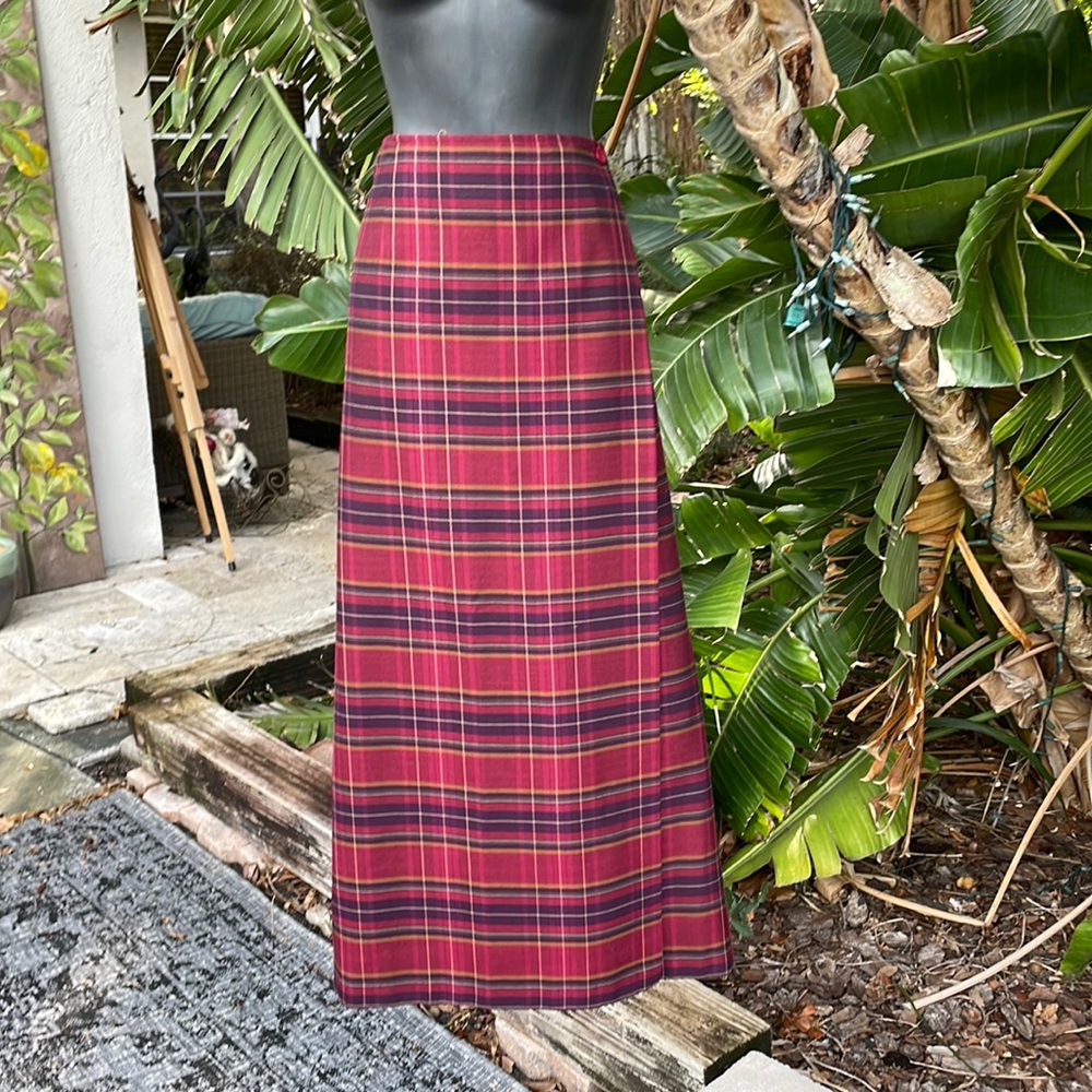 Cato plaid Maxi kilt